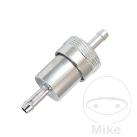 Filtro de combustible 6 mm alu cromado JMP | Motos Camaral