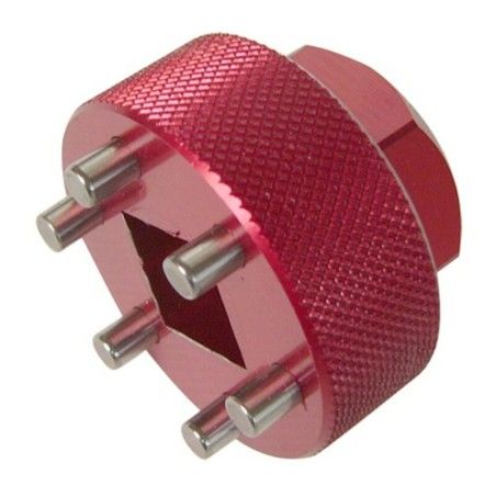 Vaso almenado cilíndrico para columna de dirección JMP Øint23mm /Øext31.5mm 6 muescas MV Agusta - motoscamaralweb.com