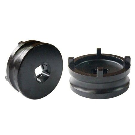 Vaso almenado cilíndrico para eje oscillante/chasis JMP Øint40.5mm /Øext50mm 4 muescas Honda - motoscamaralweb.com