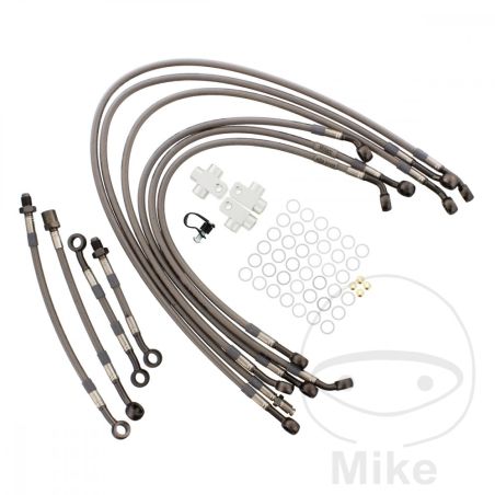 Kit Latiguillos de Freno Metálicos 10 Piezas | Motos Camaral