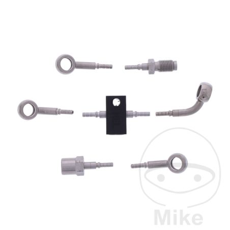 Latiguillo de Freno Metálico Kit 4 Piezas | Motos Camaral