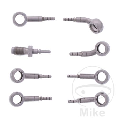 Latiguillo de Freno Metálico Kit 4 Piezas | Motos Camaral
