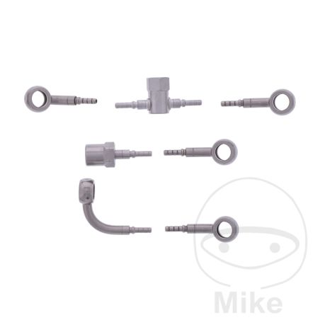 Latiguillo de Freno Metálico Kit 4 Piezas | Motos Camaral