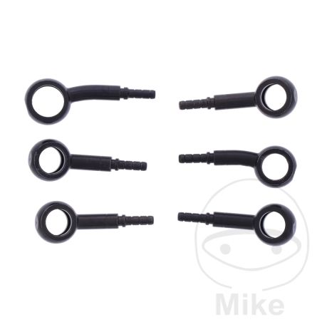 Latiguillo de Freno Metálico Kit 3 Piezas Negro | Motos Camaral