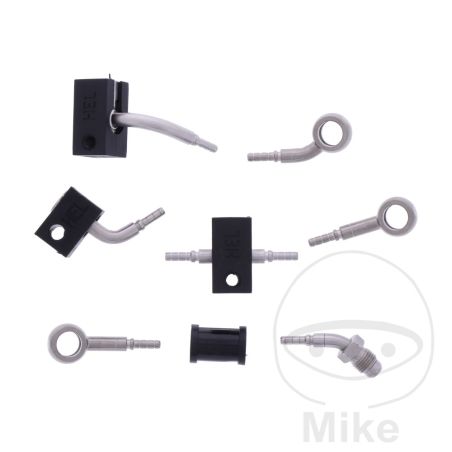 Latiguillo de Freno Metálico Kit 4 Piezas | Motos Camaral