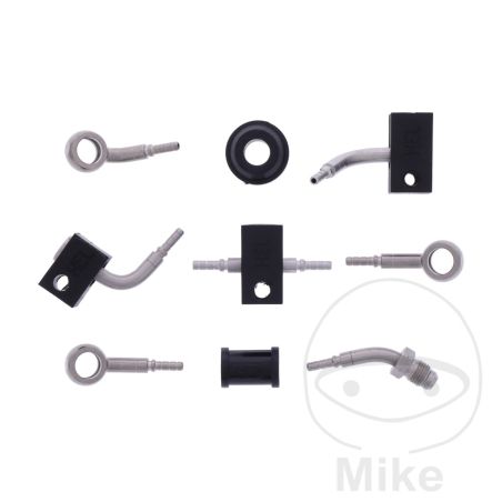 Latiguillo de Freno Metálico Kit 4 Piezas | Motos Camaral