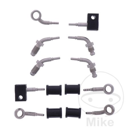 Kit Latiguillos de Freno Metálicos 5 Piezas | Motos Camaral