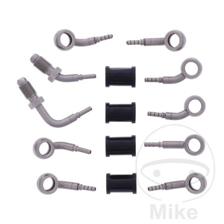 Kit Latiguillos de Freno Metálicos 5 Piezas | Motos Camaral