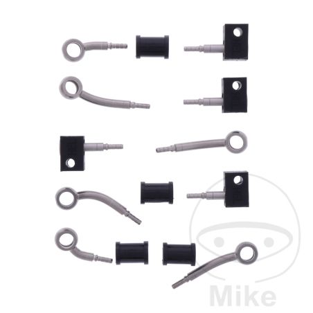 Kit Latiguillos de Freno Metálicos 5 Piezas | Motos Camaral
