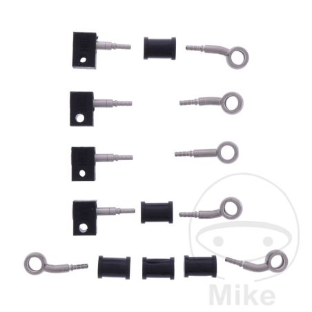 Kit Latiguillos de Freno Metálicos 5 Piezas | Motos Camaral