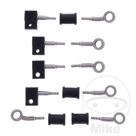 Kit Latiguillos de Freno Metálicos 5 Piezas | Motos Camaral