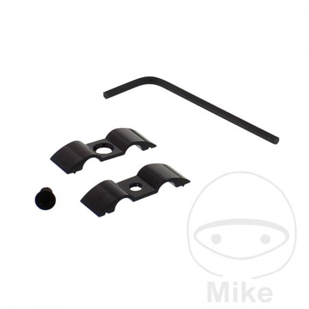 Soporte Latiguillo de Freno JMP Bolt 7 mm Doble Alu Negro | Motos Camaral