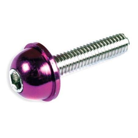 Kit 12 tornillos allen cabeza abombada M6x20 azul V PARTS - motoscamaralweb.com