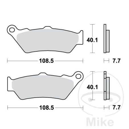 Pastillas de Freno Sinter Delantero TRW 7370414 | Motos Camaral