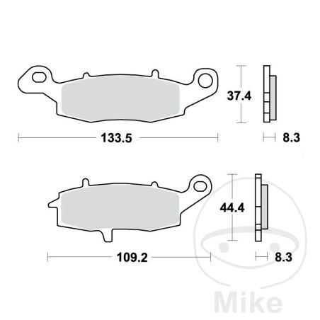 Pastillas de Freno Estándar TRW 7378763 | Motos Camaral