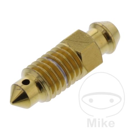 Tornillo Sangrador M8x1.25 Inox V4A Dorado | Motos Camaral