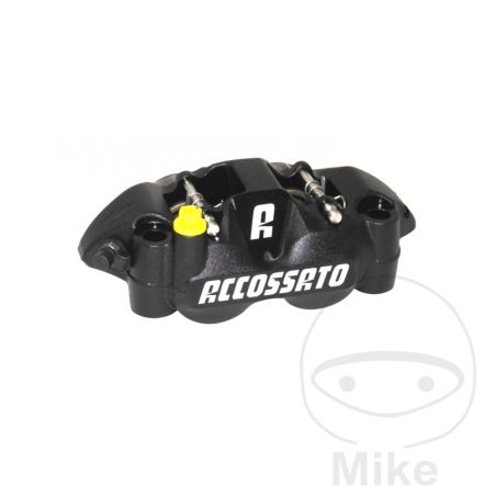 Pinza de Freno Izquierda Accossato 108mm Negra | Motos Camaral