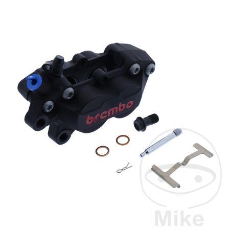 Pinza de Freno Izquierda Brembo P4.30-34 Negra | Motos Camaral