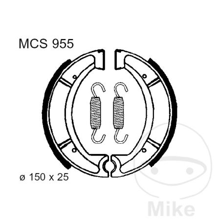 Zapatas de Freno con Muelle TRW 7328222 | Motos Camaral