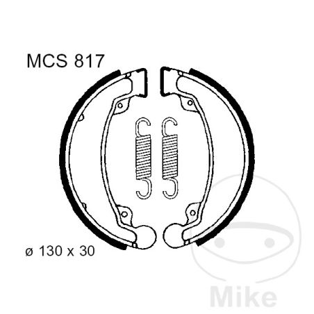 Zapatas de freno con muelle TRW 7328024 | Motos Camaral