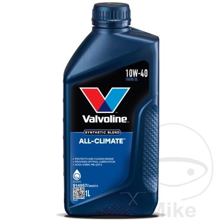 Aceite Motor 10W40 Valvoline All Climate 1L | Motos Camaral