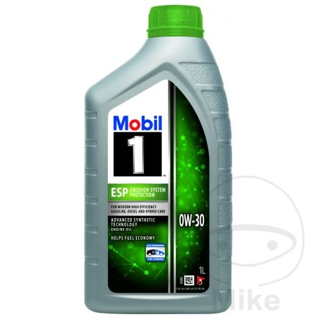 Aceite Motor 0W30 ESP 1 Litro | Mobil | Motos Camaral