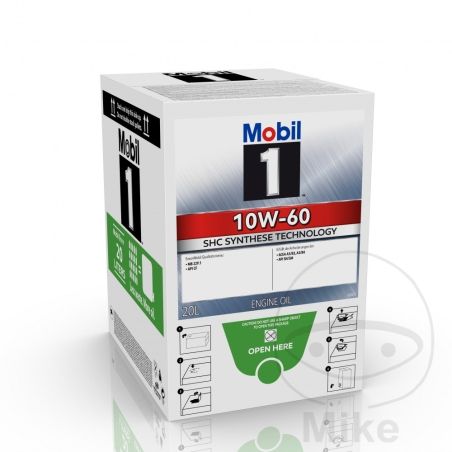 Aceite Motor Mobil 10W60 20L con Grifo | Motos Camaral