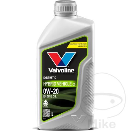 Aceite Motor 0W20 C5 Valvoline Híbrido 1L | Motos Camaral