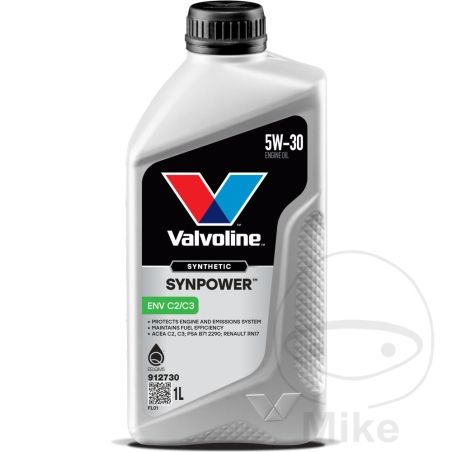 Aceite Motor 5W30 Valvoline ENV C2 C3 1L | Motos Camaral