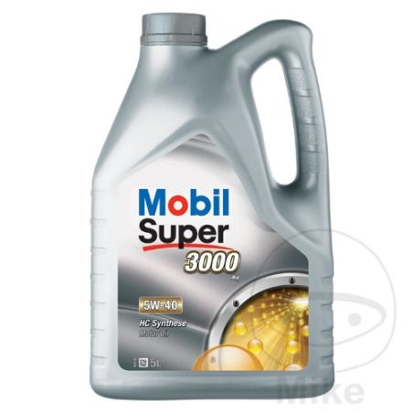 Aceite Motor 5W40 SUP 3000 5 Litros | Mobil | Motos Camaral