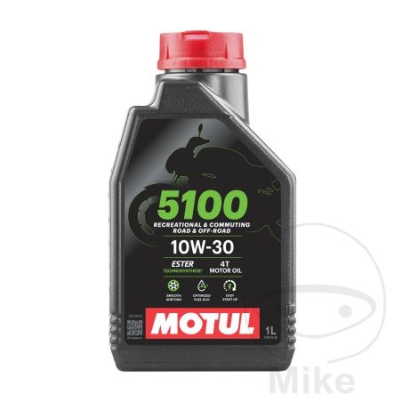 Aceite Motul 5100 10W30 4T 1L HC-Sintético | Motos Camaral