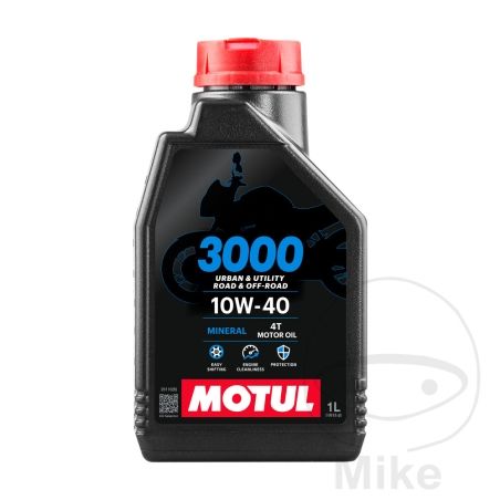 Aceite Motor Motul 3000 10W40 4T 1L | Motos Camaral
