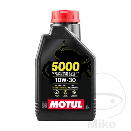 Aceite Motor Motul 5000 10W30 4T 1 Litro | Motos Camaral