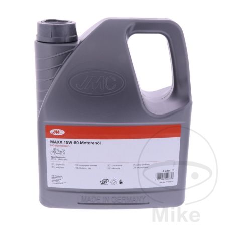 Aceite Motor 15W50 4T JMC Maxx Sintético 4L | Motos Camaral