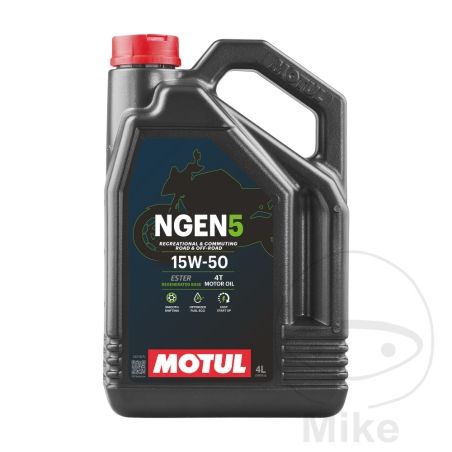Aceite Motor Motul NGEN 5 15W50 4T 4L | Motos Camaral
