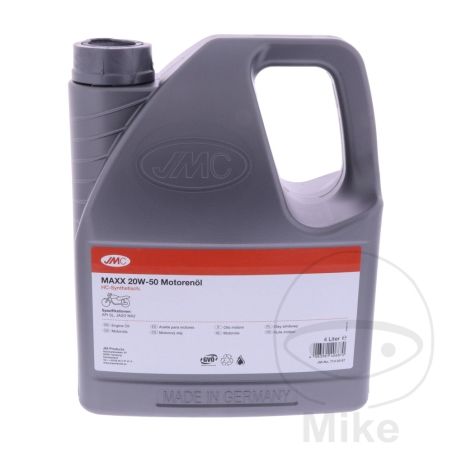 Aceite Motor 20W50 4T JMC Maxx HC-Sintético 4L | Motos Camaral