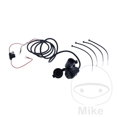 Enchufe doble USB JMP A+C 3A Quick Charge | Motos Camaral