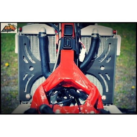 Protectores de radiador aluminio rojo AXP Beta AX1314 - motoscamaralweb.com