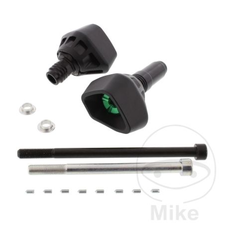 Anticaídas Evotech Verde con Kit de Montaje | Motos Camaral