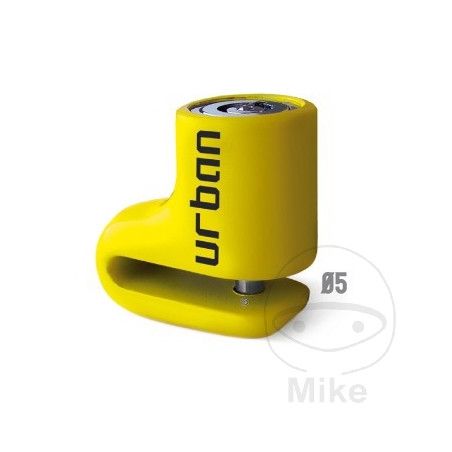 Candado Disco de Freno Artago Urban 5mm Amarillo | Motos Camaral