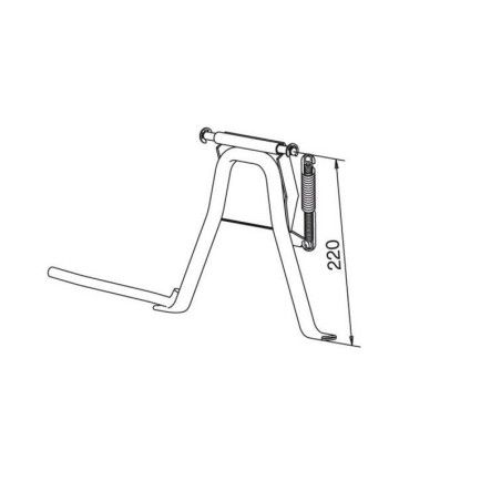 Caballete central completo 12/14 BUZZETTI - motoscamaralweb.com