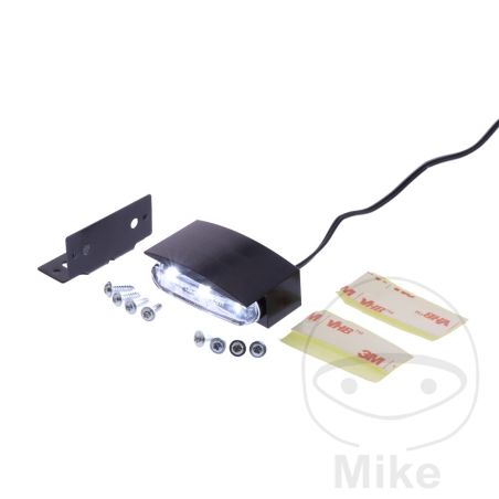 Luz de Matrícula LED Aluminio JMP | Motos Camaral