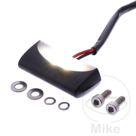 Luz de Matrícula LED Daytona Vidrio Mate | Motos Camaral