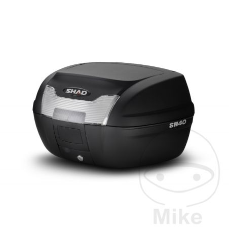 Baúl Shad SH40 40 Litros Negro con Parrilla | Motos Camaral