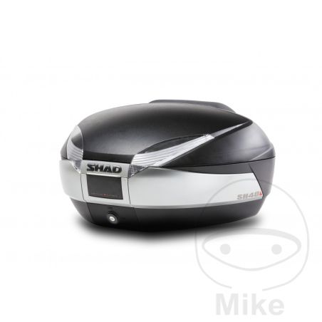 Baúl Shad SH48 48 Litros Negro Titan con Parrilla | Motos Camaral