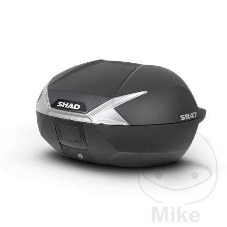 Baúl Shad SH47 47 Litros Negro con Parrilla | Motos Camaral
