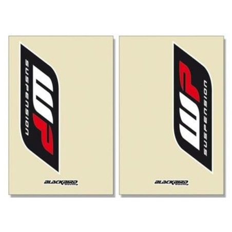 Adhesivos de horquilla Blackbird WP transparente - motoscamaralweb.com