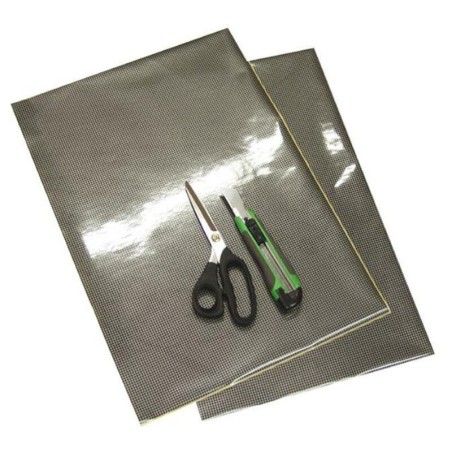 Adhesivo Blackbird Crystal Look Carbono - Con Superficie Transpirable 5004 - motoscamaralweb.com