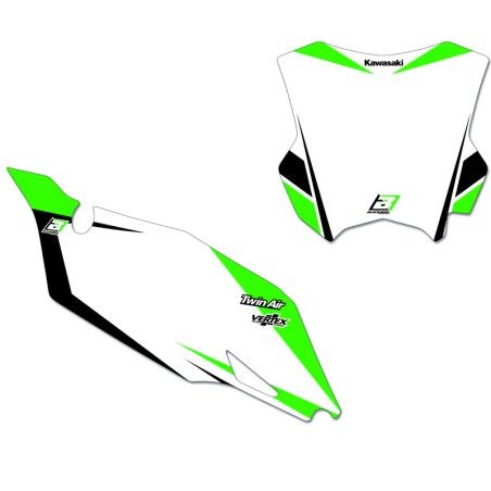 Kit adhesivos portanúmeros Blackbird Dream 4 KX450 19 - motoscamaralweb.com
