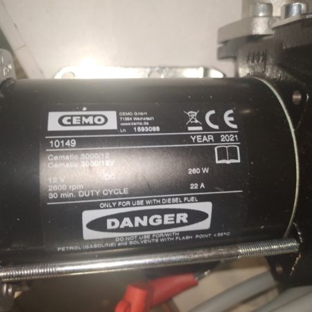 BOMBA DEPOSITO COMBUSTIBLE 12V 40L/MIN (PARA DEPOSITO REF. 90355298 /